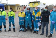 Coronavirus, il cuore grande della Puglia: partita per Brescia una equipe sanitaria delle Misericordie. FOTO
