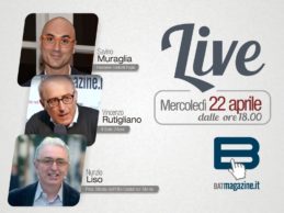 “Batmagazine live”: mercoledì 22 con Savino Muraglia, Nunzio Liso, Vincenzo Rutigliano