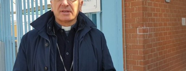Trani – L’ Arcivescovo in carcere a Pasquetta per essere vicino ai detenuti