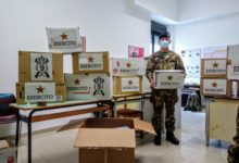 Esercito: il 9°Rgt. ha donato pacchi alimentari alla Madonna di Fatima. FOTO