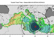 Terremoto – Sisma di 5.5 tra Italia e Grecia, avvertita anche  in Puglia