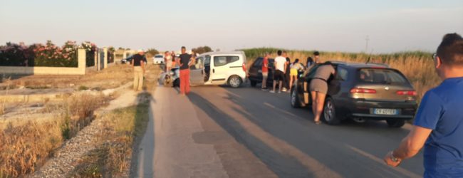 Incidente sulla Zapponeta-Margherita: strada chiusa al traffico