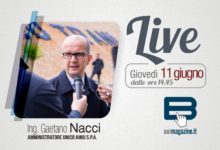 “Batmagazine live”: giovedì 11 giugno ospite l’ing. Gaetano Nacci, amministratore unico di Amiu Spa