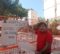 Trani – Partiti lavori pinetina via Andria: Briguglio strappa il cartellone del Comitato di quartiere